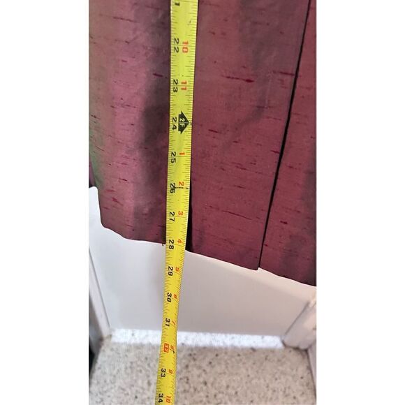 Antonio D'errico Women's Collared Button Front Short Sleeve Purple Top Size L - Picture 8 of 10